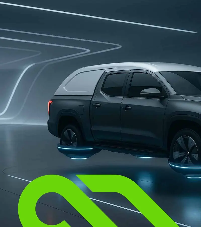Pickup com Capota Walumar - Vista lateral